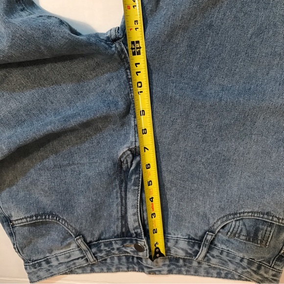 Butterfly 🦋 boho women’s jeans high rise wide leg size 12 - Picture 8 of 16